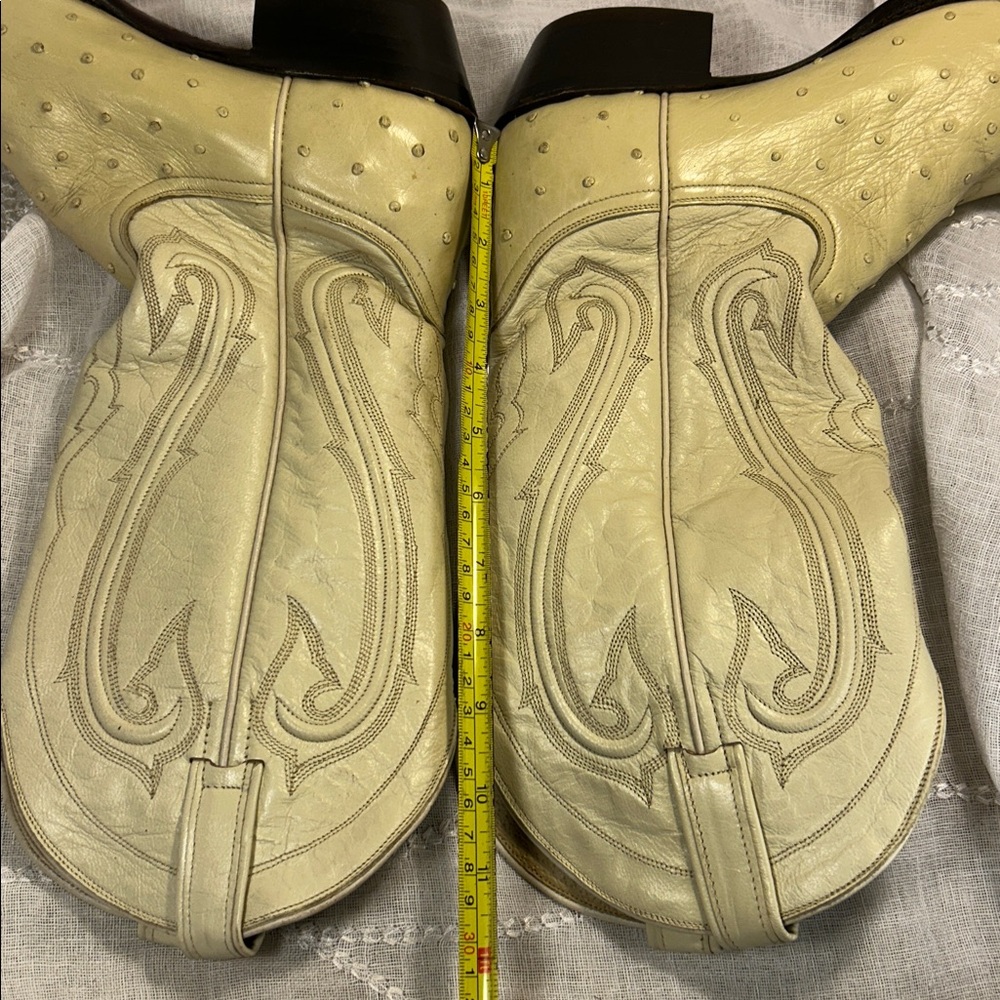 NWOT Durango ostrich cowboy boots handcrafted in Mexico - Picture 14 of 16